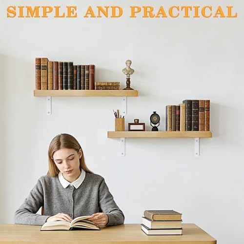 Alise 4Pcs Floating Shelf Brackets - Image 3