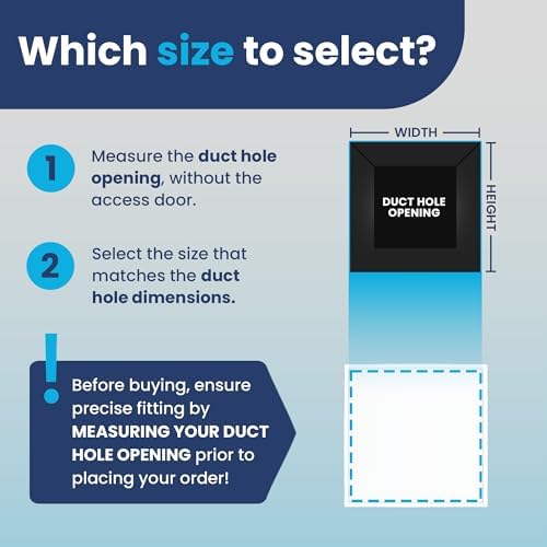 20x20 White Aluminum Wall Ceiling Drywall Access Panel Door Keyless Lock - Image 3