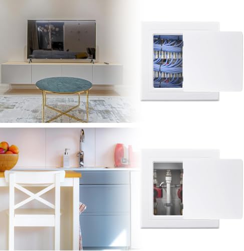 Self Adhesive Access Panel for Drywall 4.7 x 4.7 inch Surface-Mounted Wall Hole - Image 7