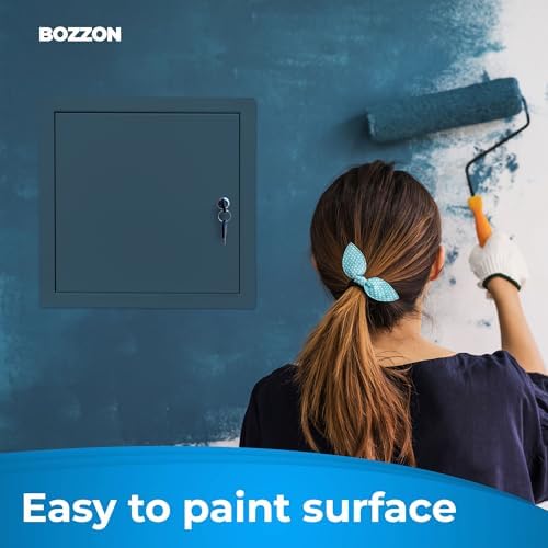 BOZZON Access Panel for Drywall 24 x 24 inch – Metal Door - Image 5