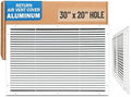 Fits 30x20 Hole | Aluminum Return Air Grille by Handua | Vent Cover Grill by Handua