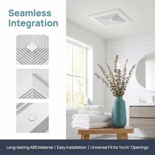 VOSAREA Bathroom Exhaust Fan Cover Replacement - Image 6