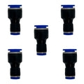 zjxed 1/2" OD x 5/16" OD Pneumatic quick Connector Push to Connect fittings by ROZESAZZ