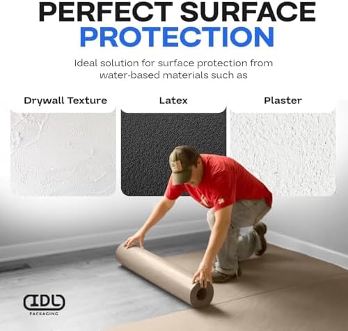 IDL Packaging Brown Rosin Masking Paper 24" x 1992", Surface Protection - Image 3