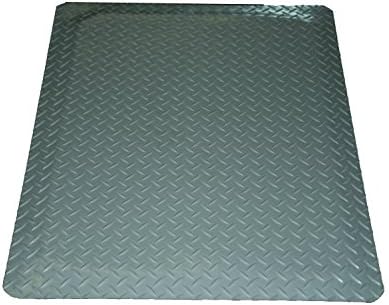 Rhino Mats DTT24GX37 Diamond Plate Anti-Fatigue Mat by Rhino+Mats
