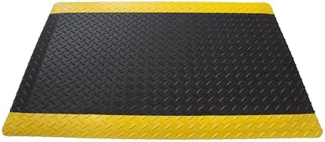 Rhino Mats DTT24BYX74 Diamond Plate Ant-Fatigue Mat, 2-Sides Yellow, 2 FT. x 74 - Image 6