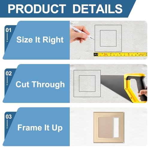 PATIKIL 5x5 Inch Self-Adhesive Access Panel - Image 4