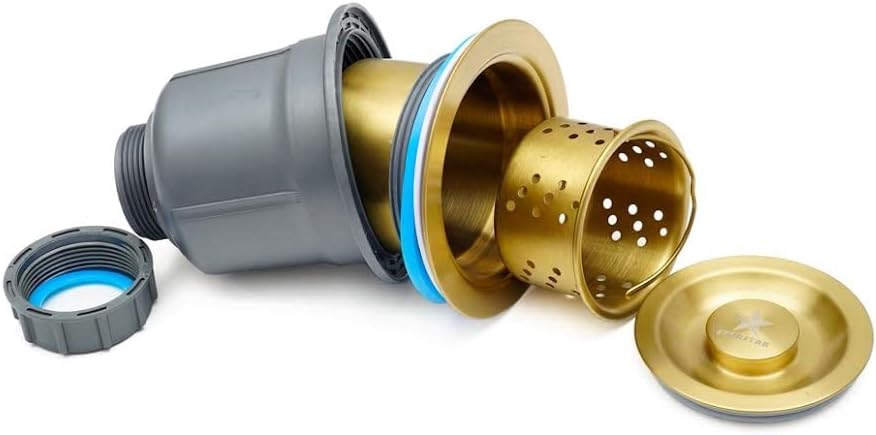 STARSTAR Kitchen Sink Stainless Steel Drain Assembly Kit by STARSTAR