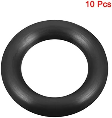 uxcell Nitrile Rubber O-Rings 25mm OD 15mm ID 5mm Width, Metric Sealing Gasket - Image 2