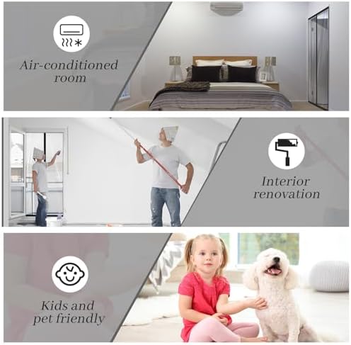 Amylove Zipper 38 x 83 Inch Dust Barrier Door 3 x 7 ft Construction Wall - Image 6