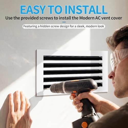 20x10 Modern AC Vent Cover, Decorative Air Vent Register Grille - Image 4