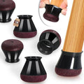 YOZON Chair Leg Floor Protectors Felt Silicone Caps Strengthen Bottom by yozon
