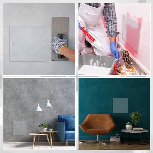 Gisafai Aluminum Access Panel for Drywall, 18 x 18 Inch - Image 3