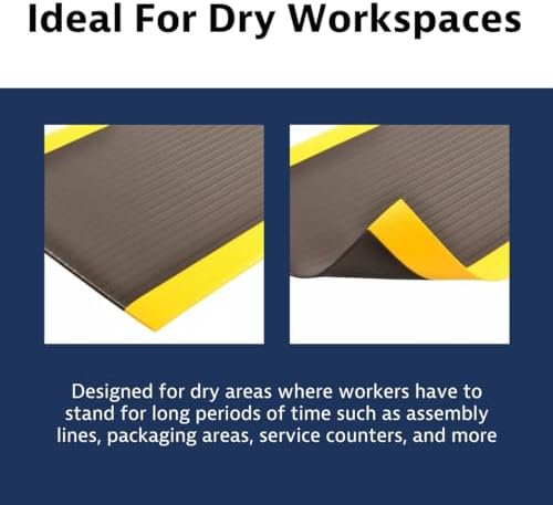 NoTrax 410 Airug® 2' x 3' x 3/8" Anti Fatigue Mat - Image 5