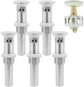 Bathroom Sink Drain, 5 Pack Drain Stopper by Rackickyer