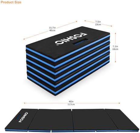 FOSHIO Foldable EVA Mat with Carrying Handles - Image 2