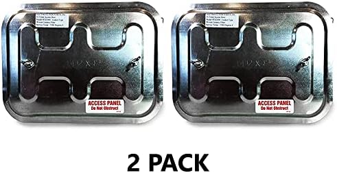 12" x 8" Hi Temp Grease Duct Access Door Galvanized - Image 2