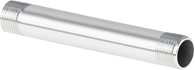 Quickun 304 Stainless Steel Nipple Pipe Fitting by VisittheQuickun