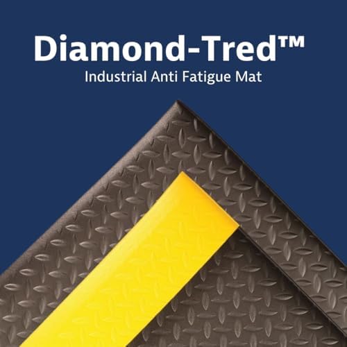 NoTrax 418 Diamond Tred™ 3' x 60' x 3/8" Anti Fatigue Mat - Image 2