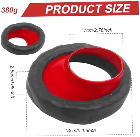 Toilet Wax Ring, Wax Ring for Toilet, Anti-Odor Thickened Rubber Seal, Easy - Image 2