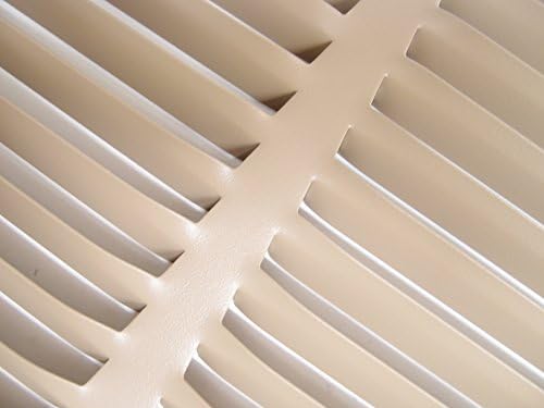 HVAC Premium 20'' x 24'' Flat Stamped Steel Return Air Grille - Image 4