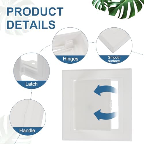 PATIKIL 6x6 Inch Removable Hinged Access Panel - Image 3