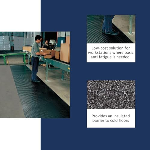 NoTrax 418 Diamond Tred™ 4' x 60' x 5/8" Anti Fatigue Mat - Image 4