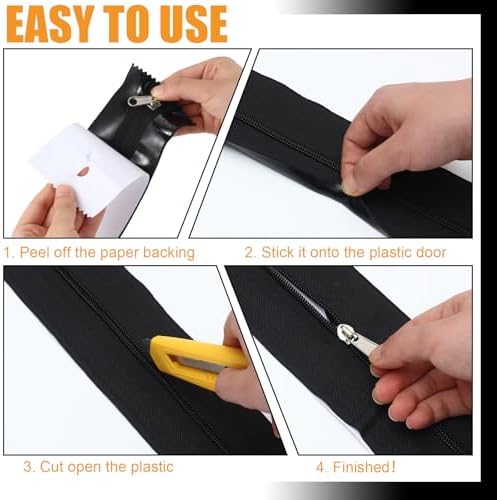 Tigeen 24 Roll Heavy Duty Zipper Door - Image 7
