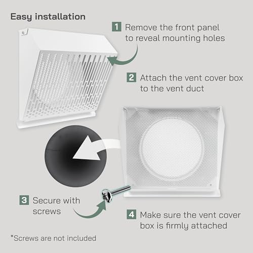 Vent Systems 8" Inch Exhaust Vent Cover - Image 4