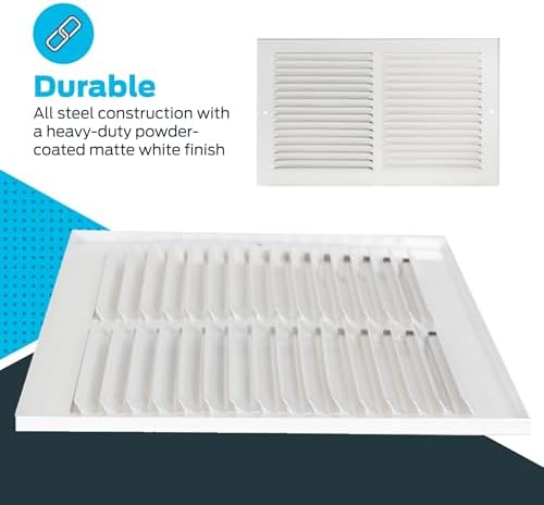 EZ-FLO 14 x 6 Inch Return Air Vent Cover - Image 5