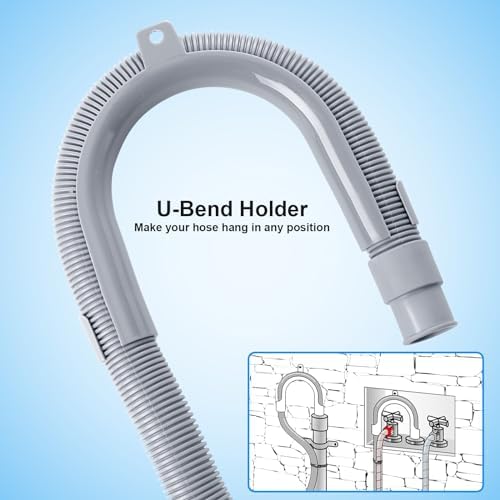 Elyfree Washing Machine Drain Hose, 6 Feet Universal Dishwasher Drain Hose - Image 6