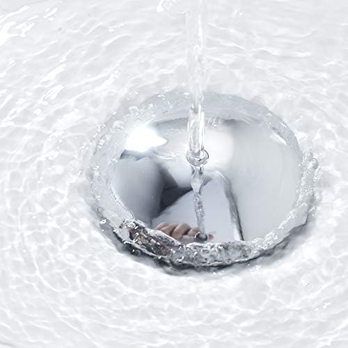 VOTON Bathroom Sink Drain Chrome Lavatory Pop-up Drain - Image 2