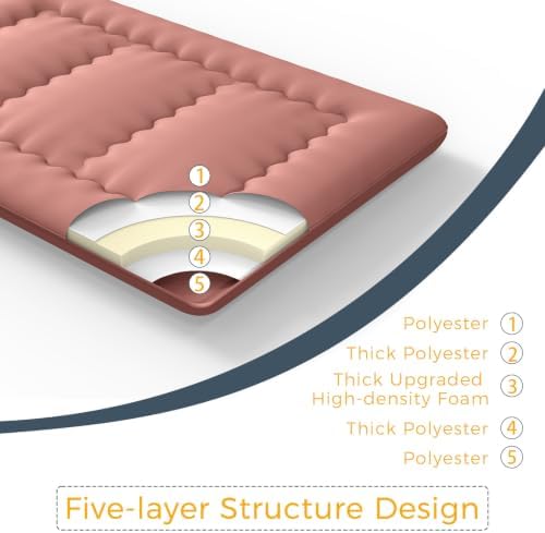 MAXYOYO 6" Extra Thick Japanese Floor Mattress Twin Folding Futon Mattress - Image 3