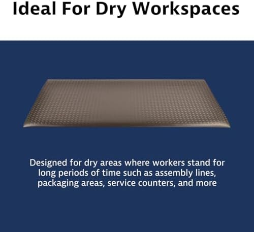 NoTrax 418 Diamond Tred™ 2' x 60' x 5/8" Anti Fatigue Mat - Image 5
