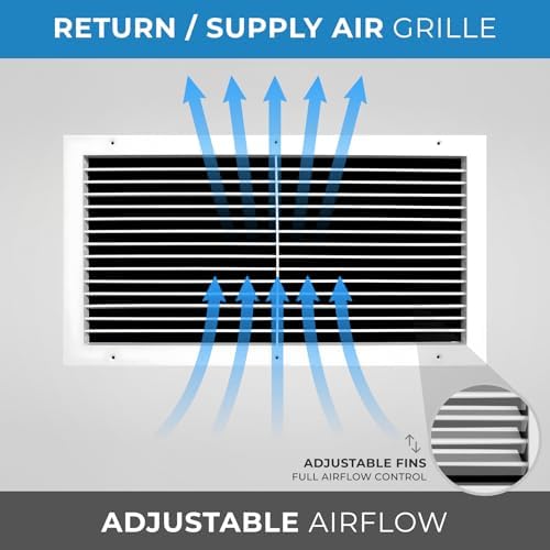 18x8 Return & Supply Air Vent Cover Grille - Image 6