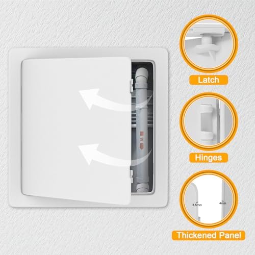 Suteck Access Panel for Drywall 22 x 22 Inch, Ceiling&Plumbing Access Door - Image 5