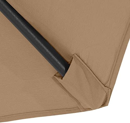 MASTERCANOPY Patio Umbrella 9 ft Replacement Canopy - Image 4