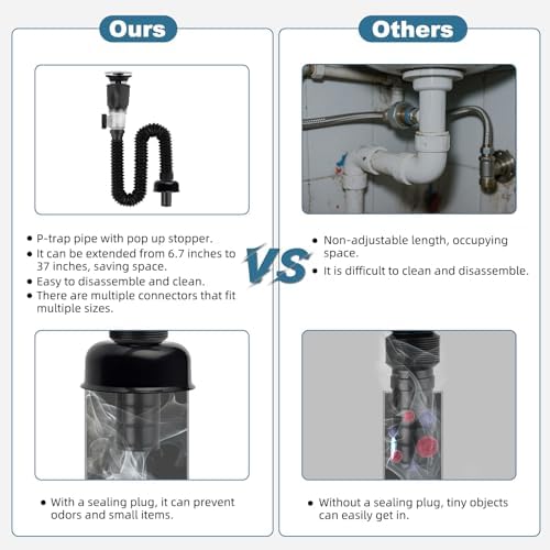 Bathroom Sink Drain Kit - Image 5