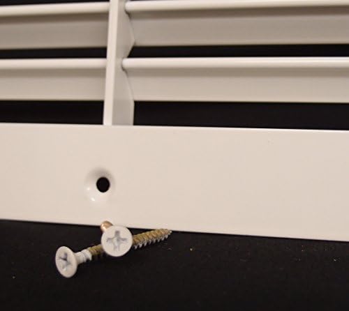 30" w X 12" h Aluminum Adjustable Return/Supply HVAC Air Grille - Image 5