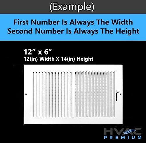 24" X 16" Adjustable AIR Supply Diffuser - Image 5