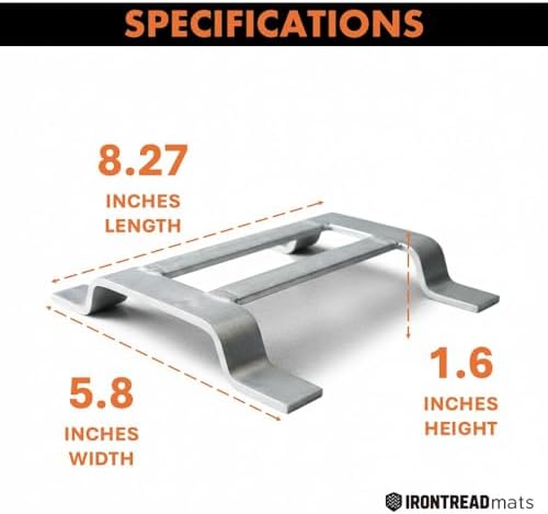 Quad Connector for Ground Protection Mats Four Way Locking - Image 2