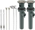 Hibbent 2 Pack Bathroom Sink Drain by Hibbent