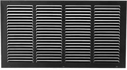 18"w X 8"h Steel Return Air Grilles by HVACPremium