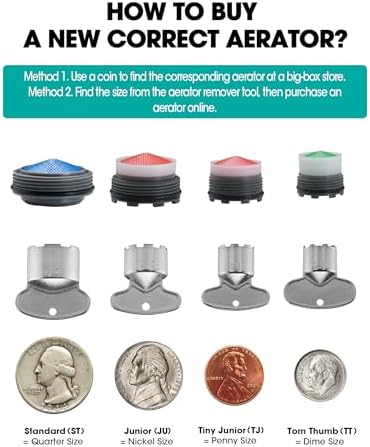 4-Piece Metal Faucet Aerator Removal Tool - Image 4