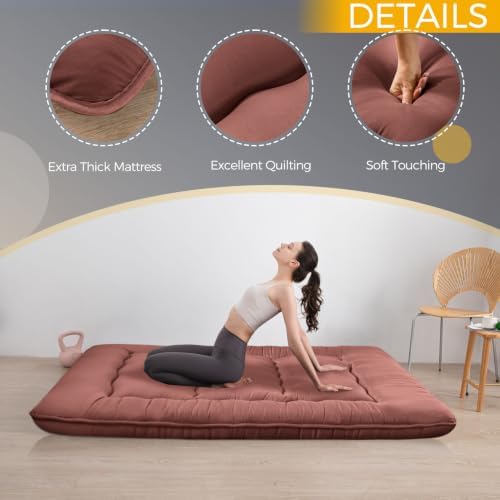 MAXYOYO 6" Extra Thick Japanese Floor Mattress Twin Folding Futon Mattress - Image 5