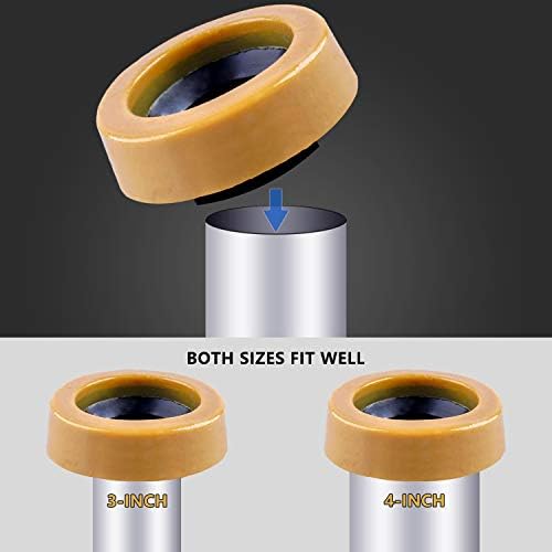 Wax Ring for Toilet, Extra Thick Wax Ring Replacement Kit - Image 6