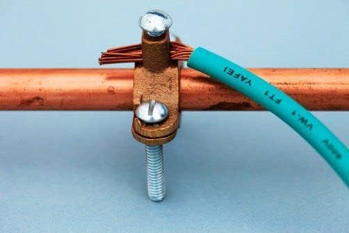1-1/4" to 2" Bronze Water Pipe Ground Clamp - Image 6