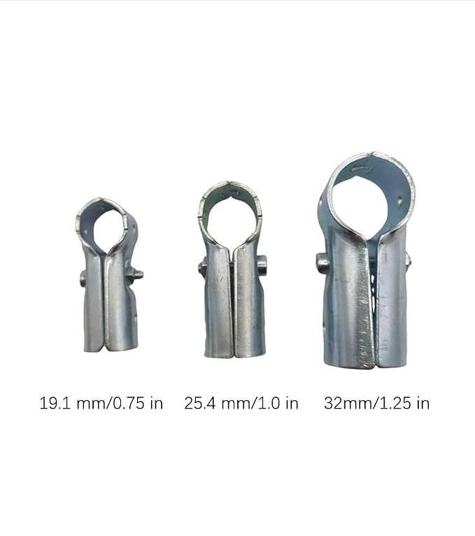 2 Pcs T Pipe Connector Tee Clamp Fittings, Fit 1/2" EMT Conduit OD 3/4 inch - Image 4