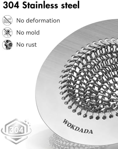 Reversible Sink Drain Strainer & Kitchen Sink Stopper Set - Image 4