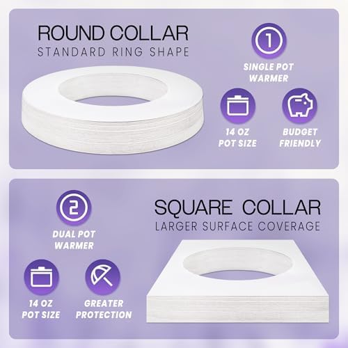 Beauticom Wax Warmer Universal Protective Collars Ring - Image 5